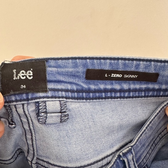 Vintage Lee Denim Skinny Skater Jeans - Picture 2 of 3